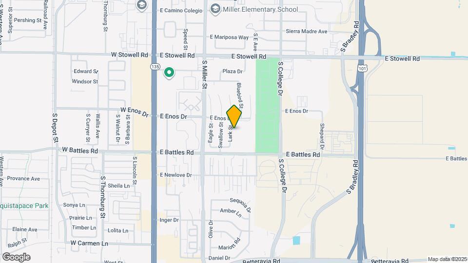 1524 Lark St Map and Location Details