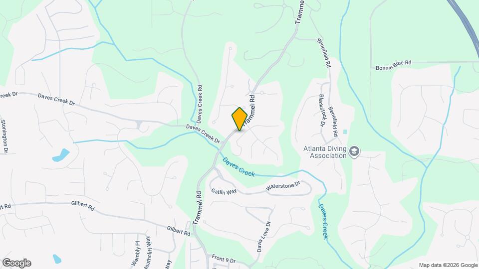 2540 Maple Ridge Ln Map and Location Details