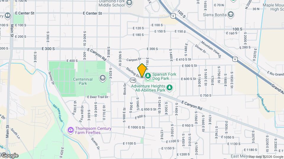 1152 Sterling Dr Mapa y Detalles de la Ubicación