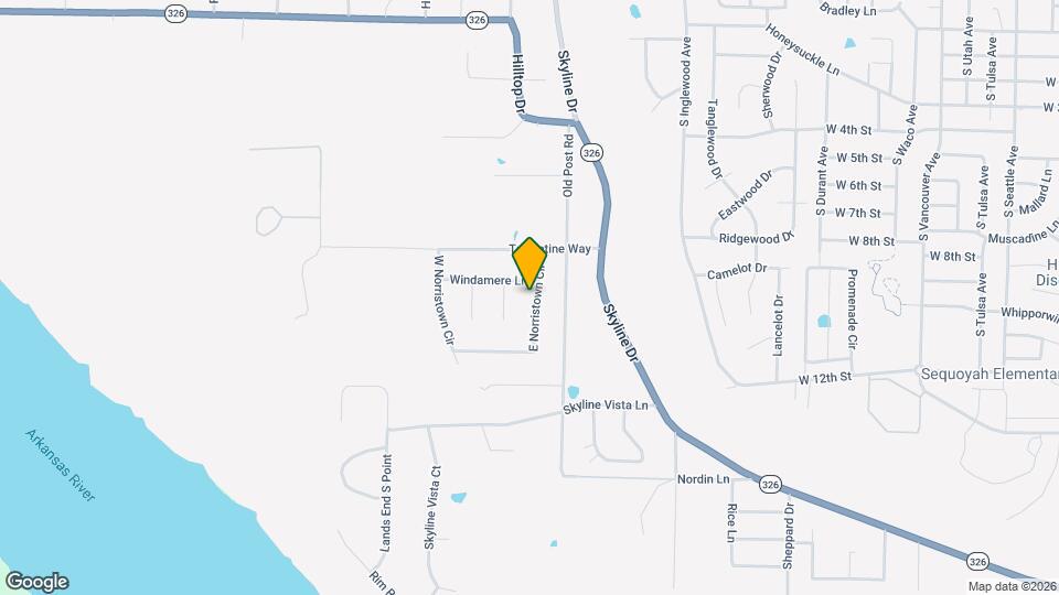 904 E Norristown Cir Map and Location Details