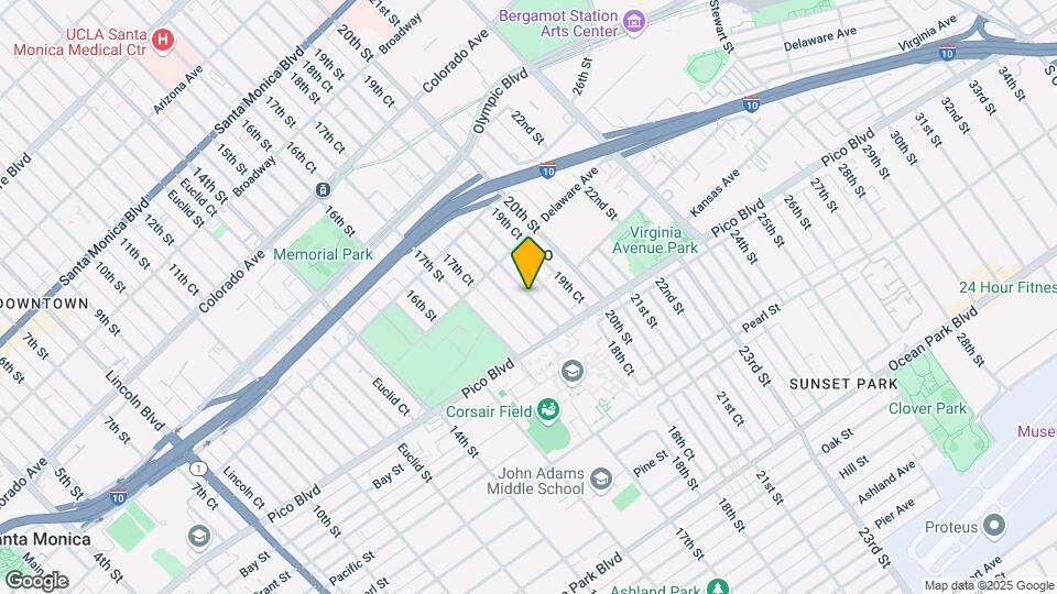 1955 18th St Mapa y Detalles de la Ubicación