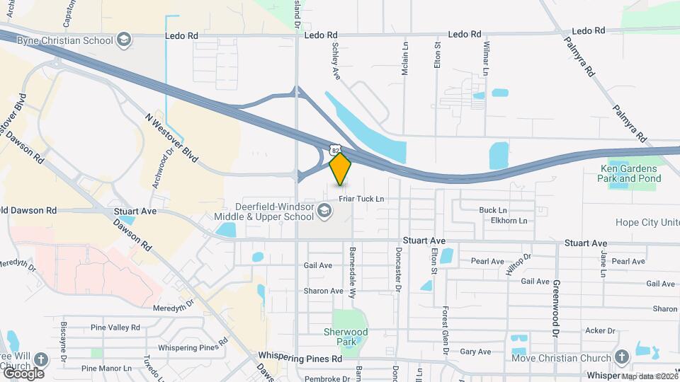 2601 Costner Ct, Unit 3 Map and Location Details