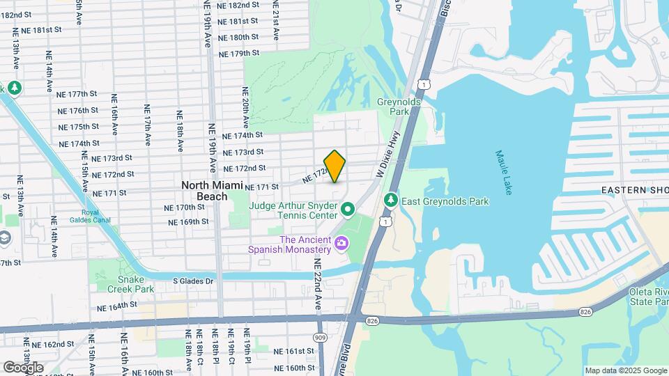 2250 NE 171st St Map and Location Details