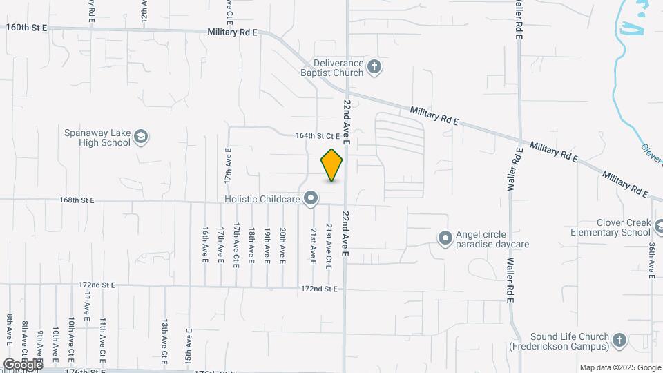 2107 167th St Ct E Map and Location Details