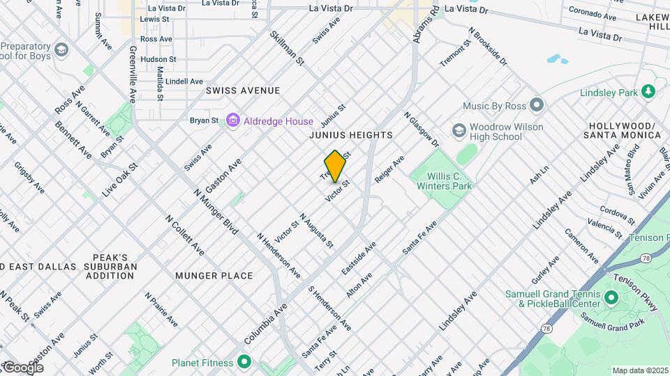5617 Victor St Mapa y Detalles de la Ubicación