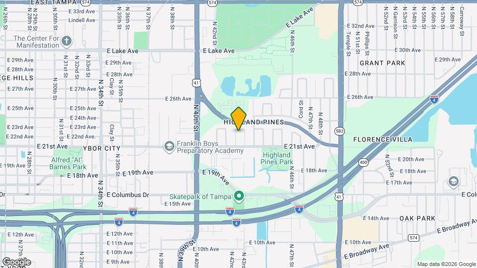 3011 N 43rd St Map and Location Details