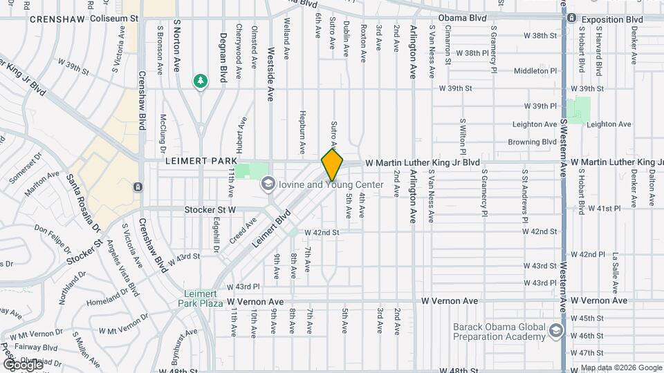 4103 1/2 Garthwaite Ave Map and Location Details