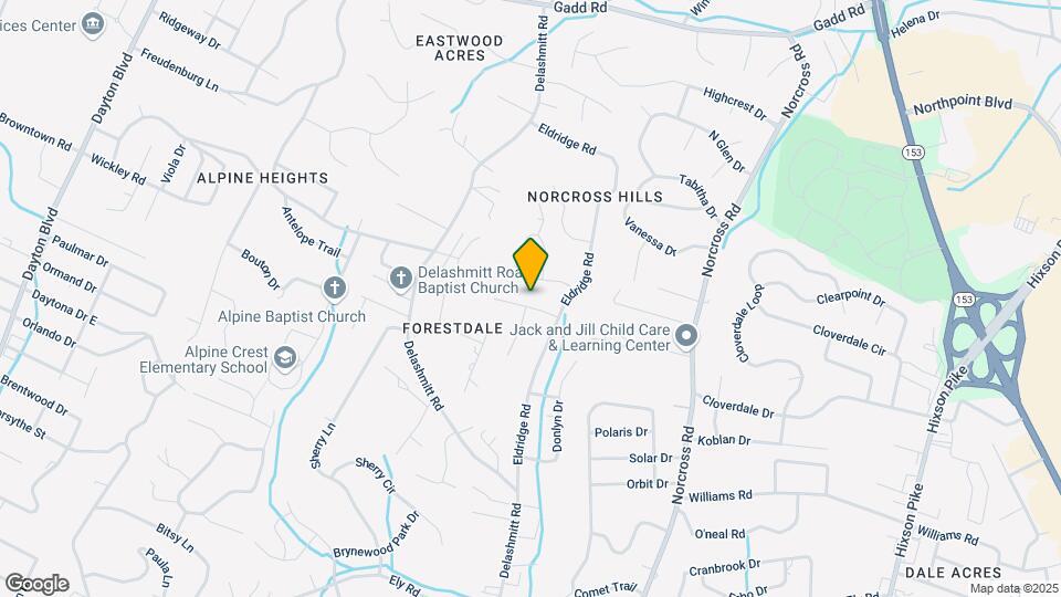 901 Forest Dale Ln Map and Location Details