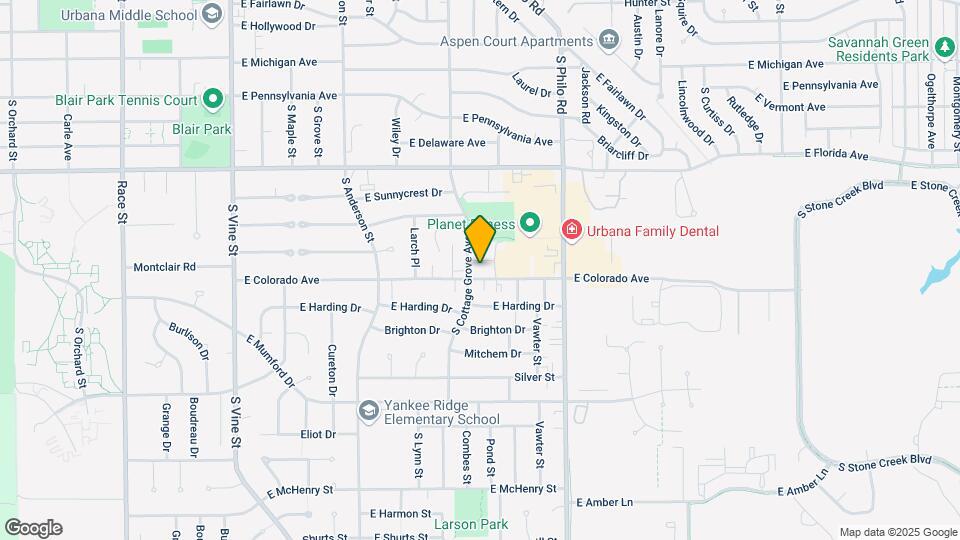 Cottage Grove South Mapa y Detalles de la Ubicación