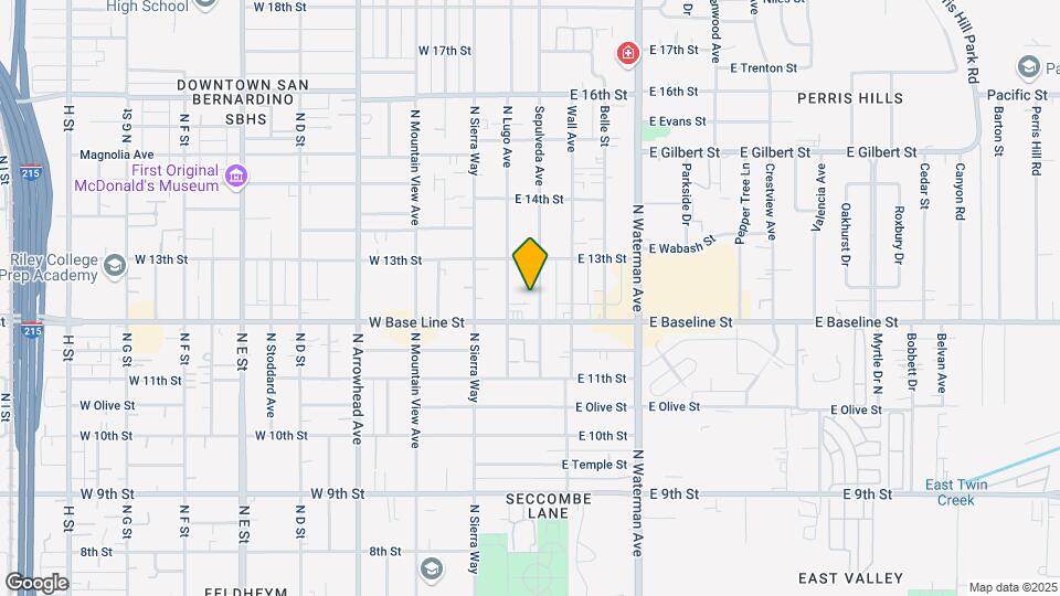 1228 Sepulveda Ave Map and Location Details