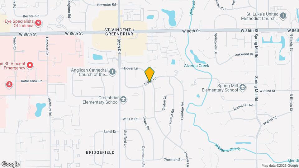 1147 Darby Ln Map and Location Details