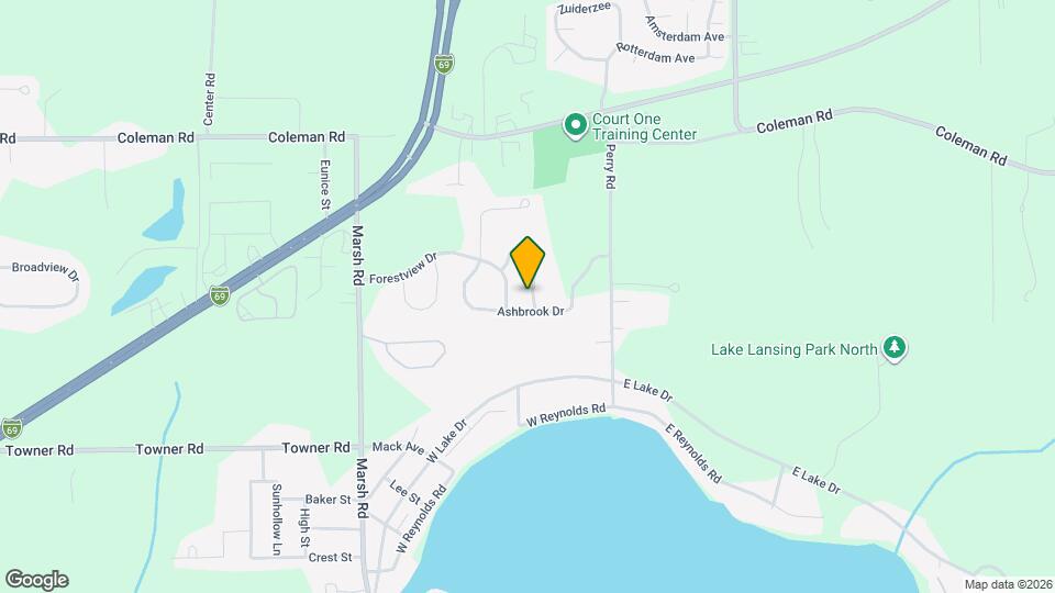 16970 Cedarbrook Dr Map and Location Details