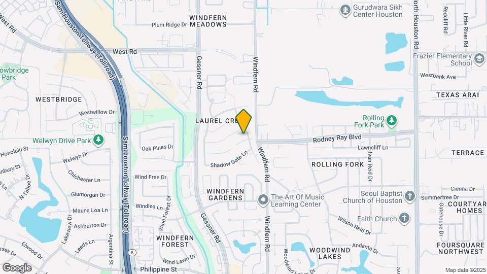 9406 Laurel Wind Ct Map and Location Details