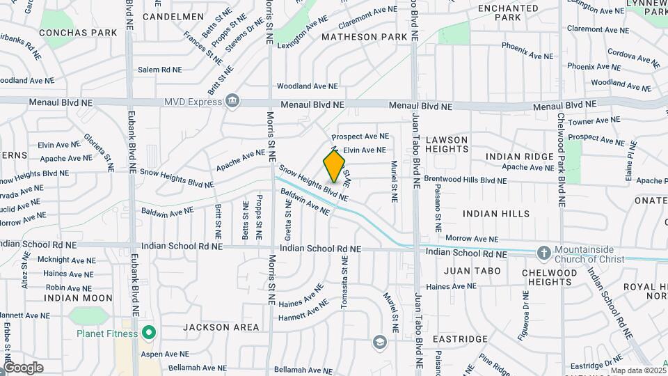 11309 Snow Heights Blvd NE Map and Location Details