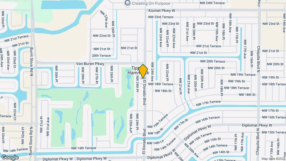 1804 El Dorado Blvd N Map and Location Details