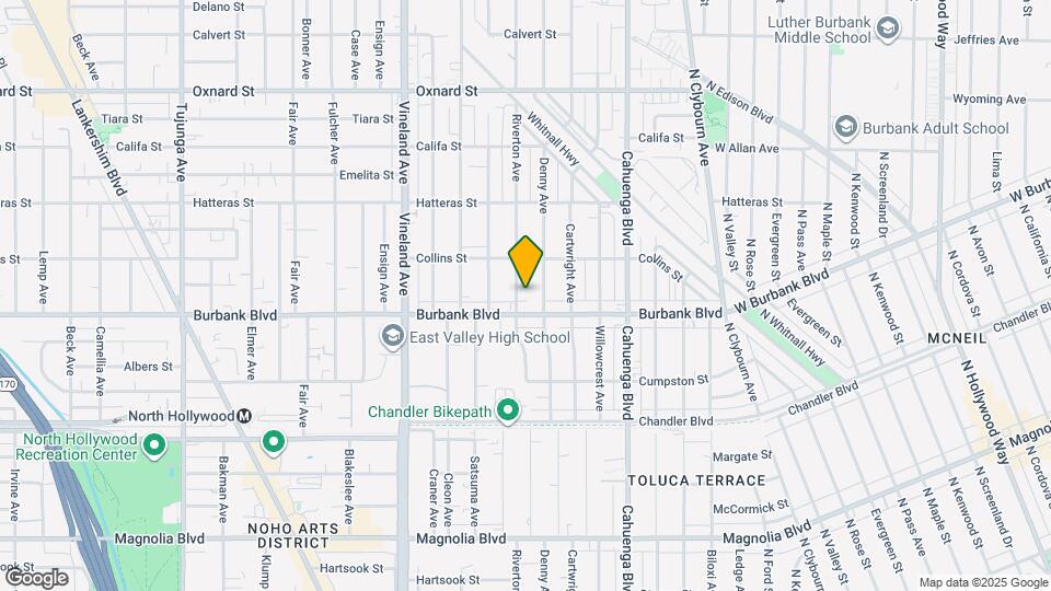 5618 Riverton Ave, Unit Center Unit Map and Location Details