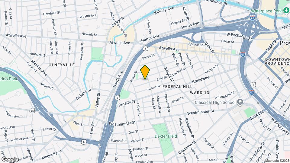 78 Ring St, Unit 1 Map and Location Details