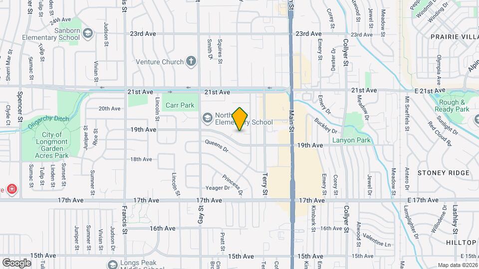 919 Yeager Pl, Unit #2 Mapa y Detalles de la Ubicación