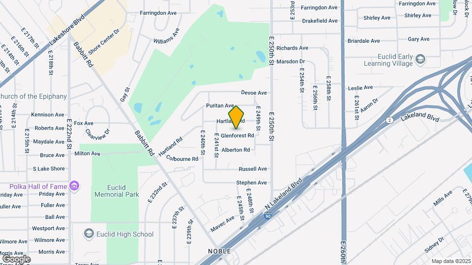 24401 Glenforest Rd Map and Location Details