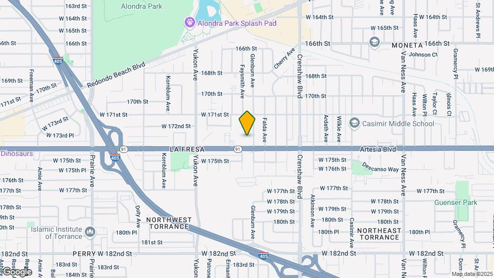 3313 Artesia Blvd Map and Location Details