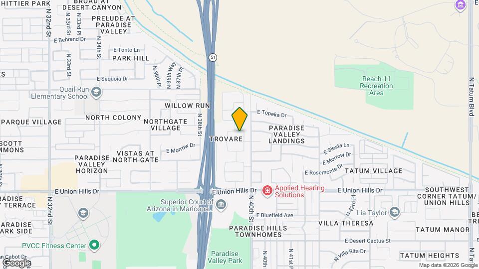 3929 E Wescott Dr Map and Location Details