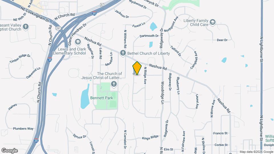 1205 Scott Dr Map and Location Details
