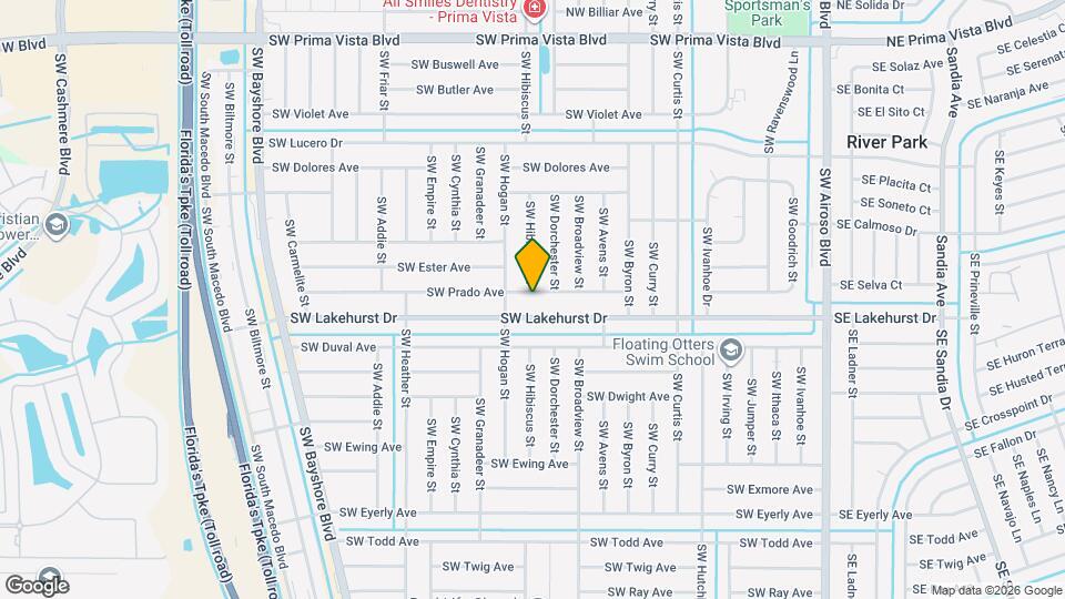 456 SW Prado Ave Map and Location Details