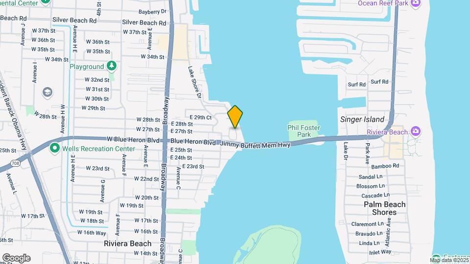 2640 Lake Shore Dr Map and Location Details