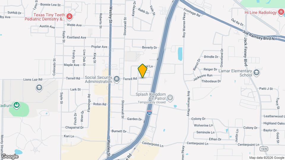 2309 Terrell Rd Map and Location Details