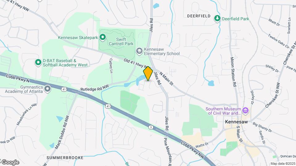 1044 Hillsborough Chase NW Map and Location Details