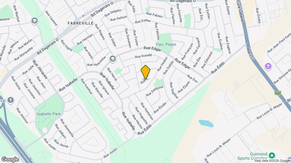 361 Dany Rue Map and Location Details