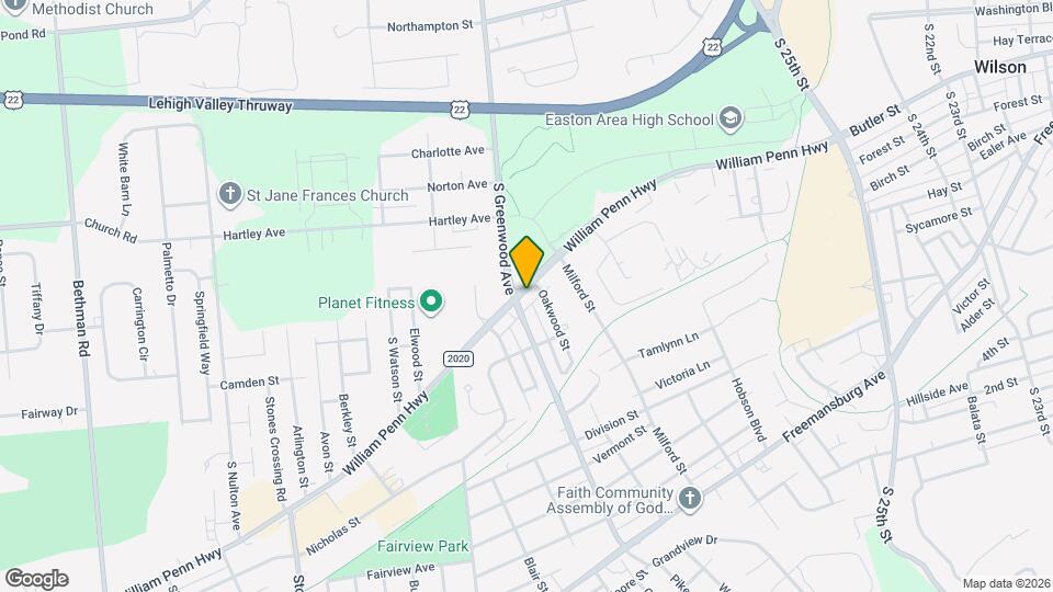 2960 William Penn Hwy Map and Location Details