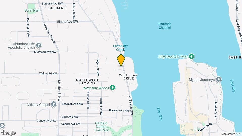 1429 West Bay Dr NW Map and Location Details