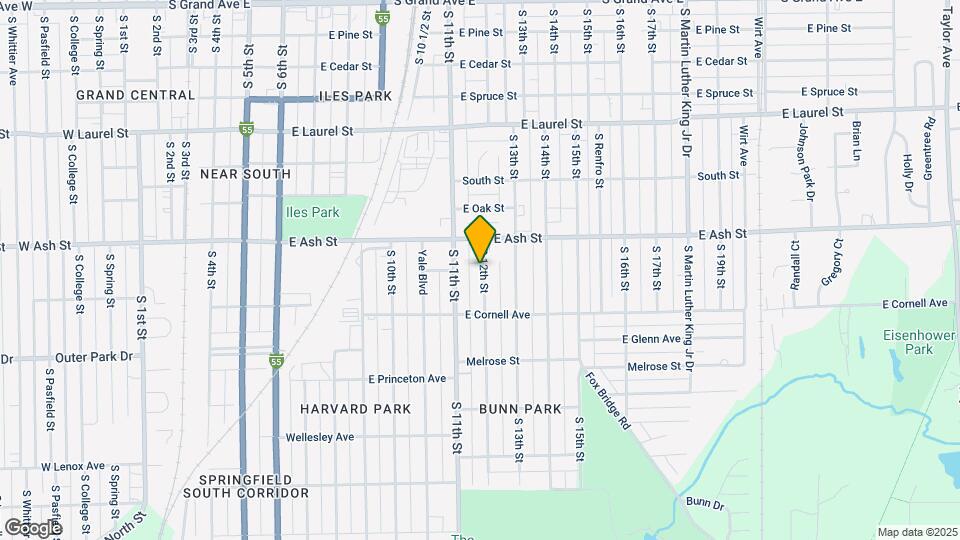 2129 S 12th St Map and Location Details