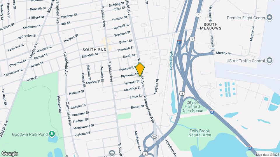 821-823 Wethersfield Ave Map and Location Details