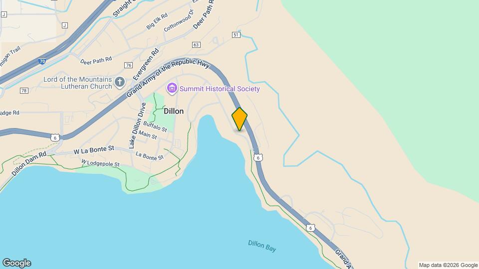 575 Tenderfoot St Map and Location Details