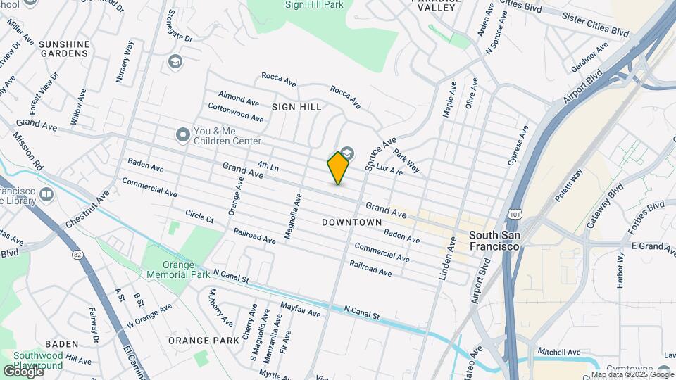 528 Grand Ave Mapa y Detalles de la Ubicación