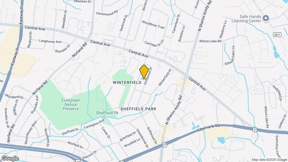 3631 Driftwood Dr Map and Location Details