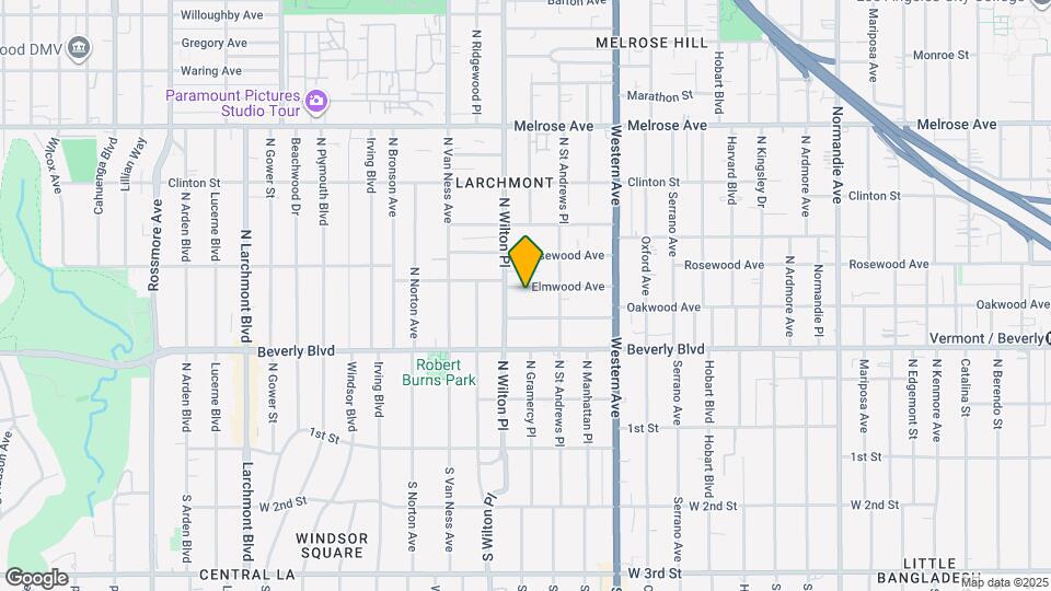 4838 Elmwood Ave Map and Location Details