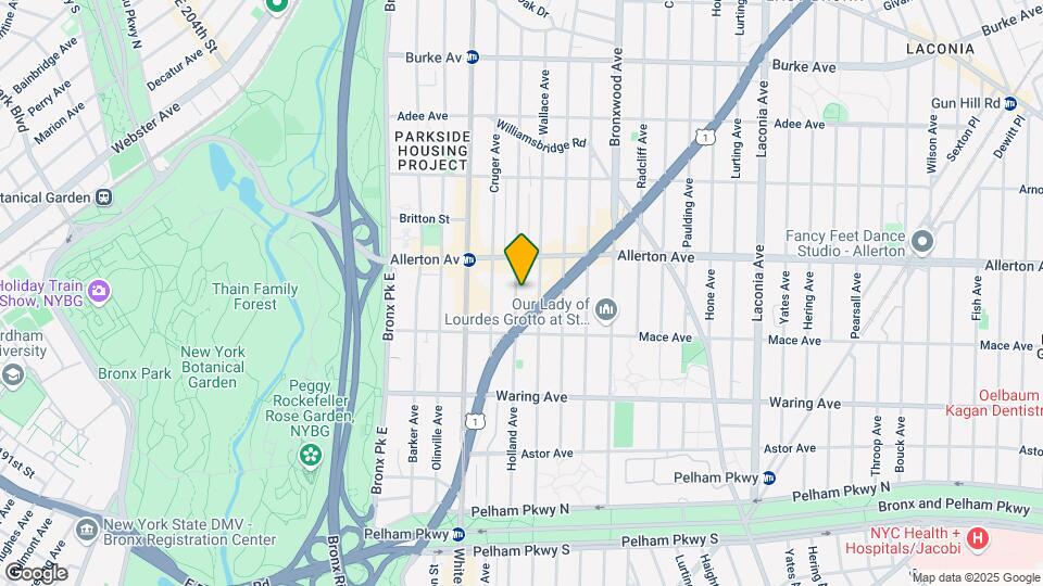 2536 Holland Ave Map and Location Details