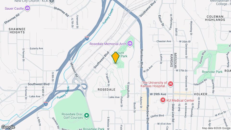 113 S Cherokee St Map and Location Details