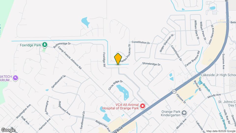 230 Foxridge Rd Map and Location Details