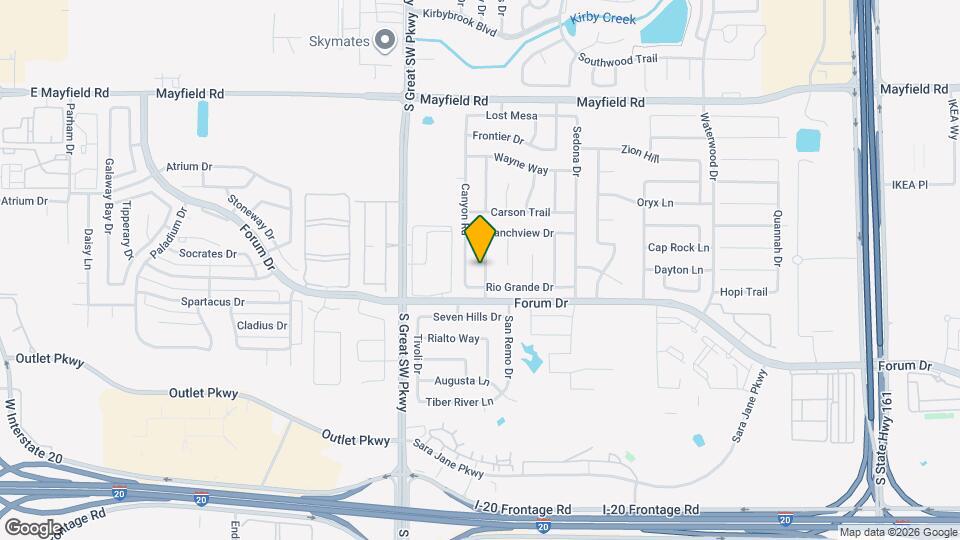 3531 Tamarack Dr Map and Location Details