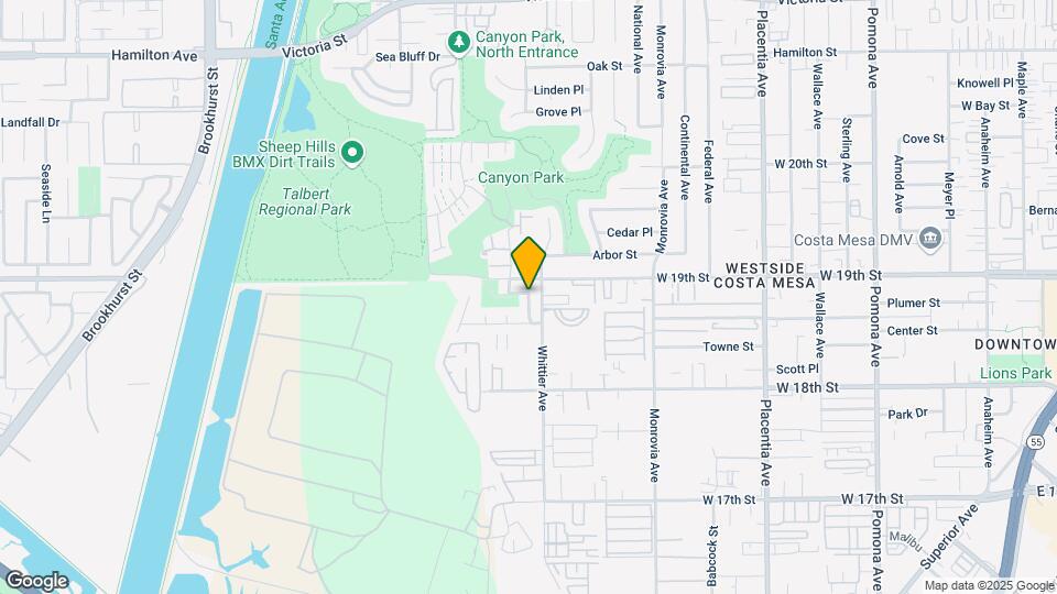 1857 Parkcrest Dr Map and Location Details