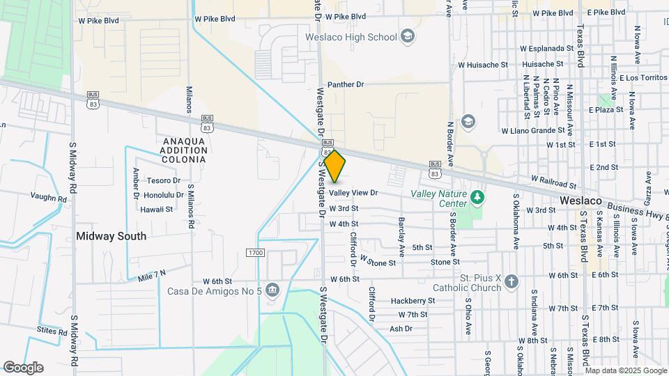 1206 Valley View Dr Map and Location Details