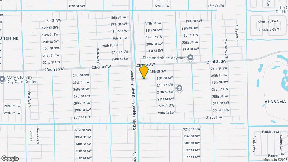 3013 25th St SW, Unit B1 Map and Location Details