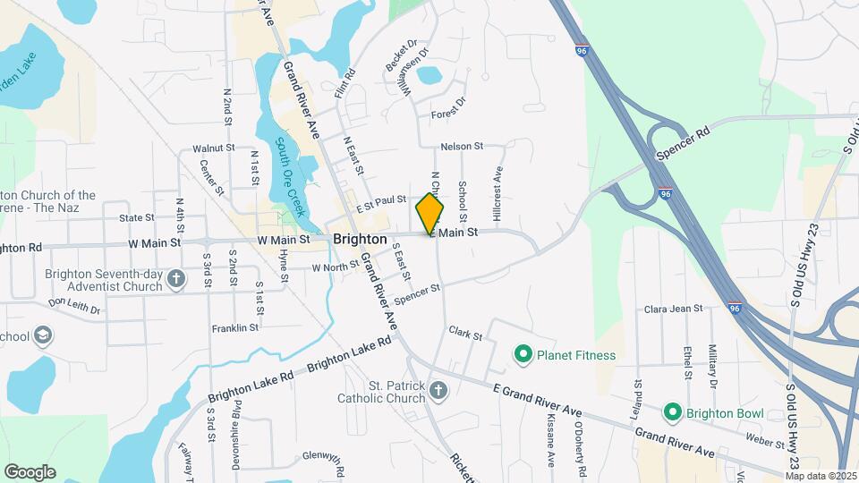 624 E Main St Map and Location Details