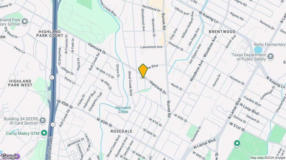 5010 Shoalwood Ave Map and Location Details