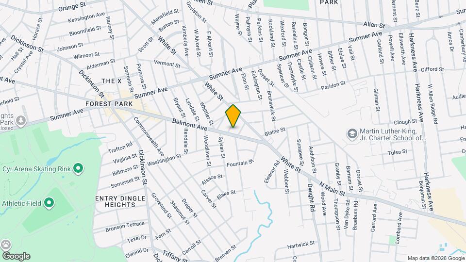 855 Belmont Ave, Unit Apt 1 Mapa y Detalles de la Ubicación