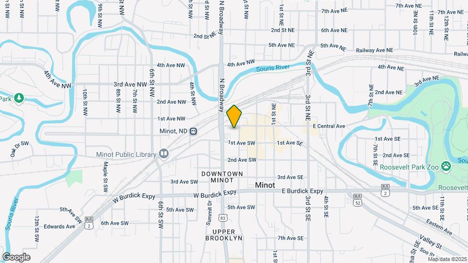 10 1st St SW Mapa y Detalles de la Ubicación